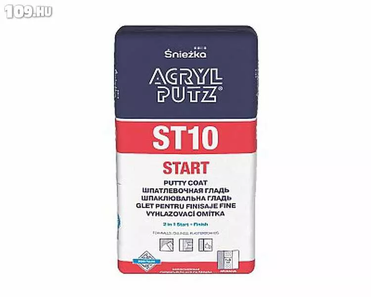 ACRYL-PUTZ® ST 10 START Glett 2,5kg